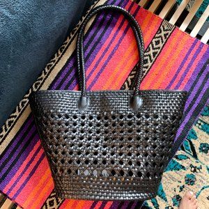 *NWT* Reformation Woven Leather Tote Bag